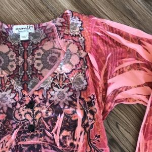 ✨Peachy Press Print Top